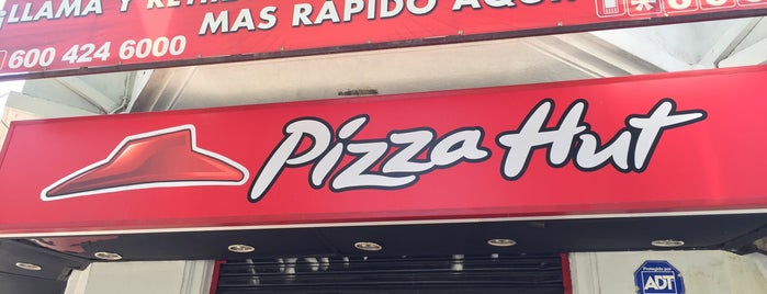 Pizza Hut is one of El Barrio.