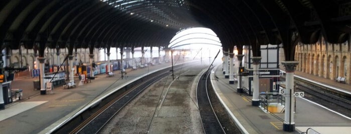 York Railway Station (YRK) is one of Yorkshire: God's Own Country.