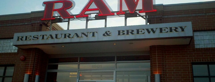 RAM Restaurant & Brewery is one of Dave’s Liked Places.