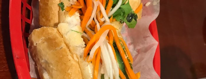 Sriracha is one of The 13 Best Places for Bánh Mì Sandwiches in Nashville.