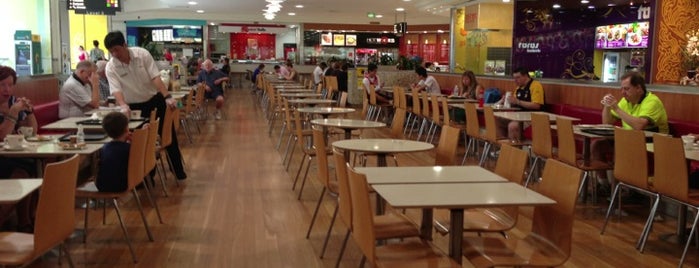 Westfield Food Court is one of Tempat yang Disukai Lauren.