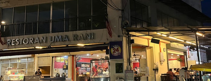 Restoran Uma Rani is one of Jalan Jalan KL Eatery.