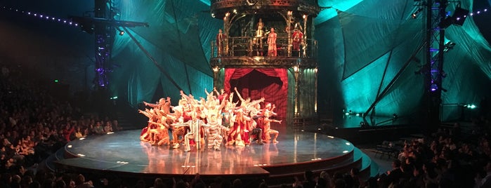 Kooza - Cirque du Soleil is one of สถานที่ที่ Tamara ถูกใจ.