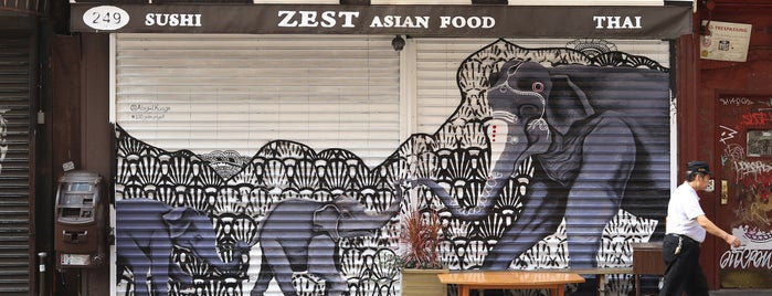 Zest is one of The 100 GATES Project Walking Tour.