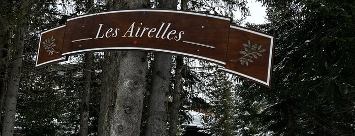 Les Airelles is one of sport and relax time.