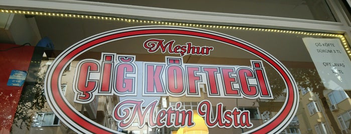 Çiğköfteci Metin Usta is one of สถานที่ที่บันทึกไว้ของ Tersun.