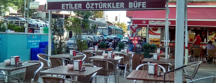 Etiler Öztürkler Büfe is one of Cafe* Bistro* Restaurant.
