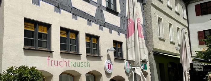 Fruchtrausch – die Smoothie Bar is one of places.