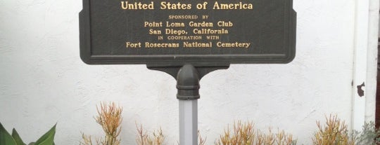 Fort Rosecrans National Cemetery is one of United States National Cemeteries.