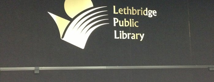 Lethbridge Public Library - Main Branch is one of Tempat yang Disukai Marina Noelia.