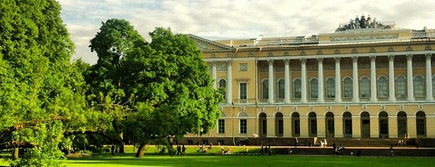 Mikhailovsky Garden is one of Санкт-Петербург. Достопримечательности.