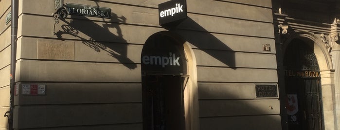 Empik is one of Krakow Stef.