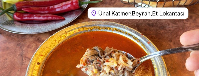 Ünal Et Lokantası is one of Gaziantep yemek.