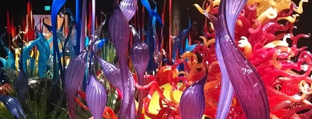 Chihuly Garden and Glass is one of Alyssa's Seattle visit.