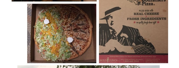 Godfather's Pizza is one of Posti che sono piaciuti a Sandy.