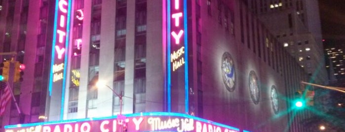 Radio City Music Hall is one of Recreation Spots in NYC.