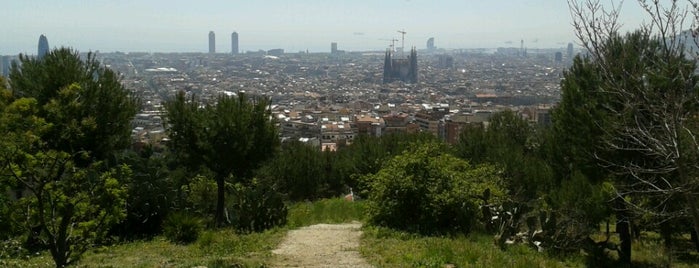 Parc del Guinardó is one of barcelona • outdoor.