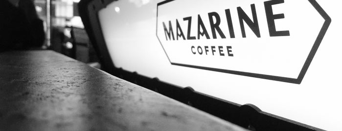 Mazarine Coffee is one of Work Day Lunch Spots (FiDi/SOMA).