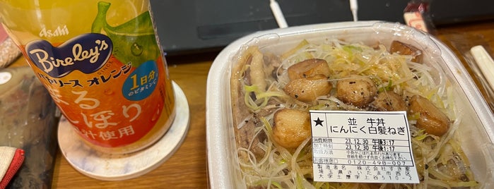 すき家 is one of 自転車乗りの食事処.