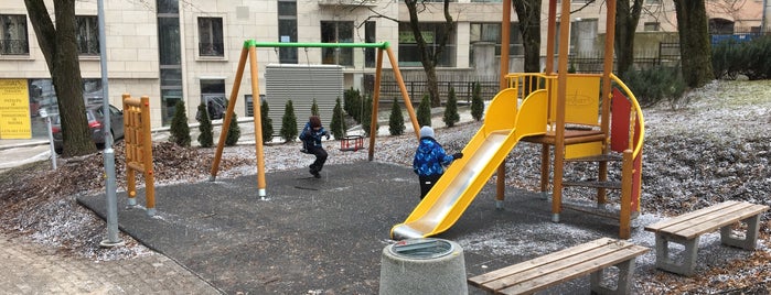 Kids playgrounds in Vilnius