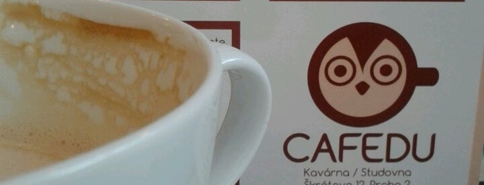 Cafedu is one of Café Vinohrady.