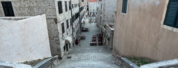 Jesuit Stairs is one of Dubrovnik.