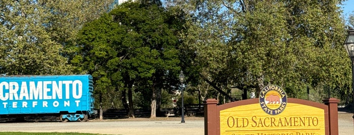 Old Sacramento State Historic Park is one of Sacramento Downtown.
