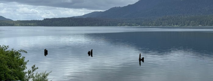 Lake Quinault is one of Washington Outdoors/Parks.
