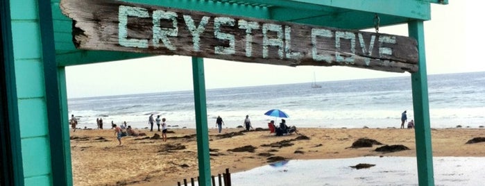 Crystal Cove State Beach is one of CC.