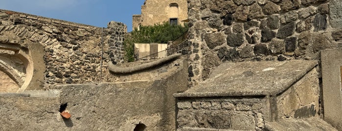 Castello Aragonese is one of Amalfi Coast, Italy.