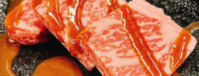 一升びん 本店 is one of Restaurant/Yakiniku Sukiyaki Steak.
