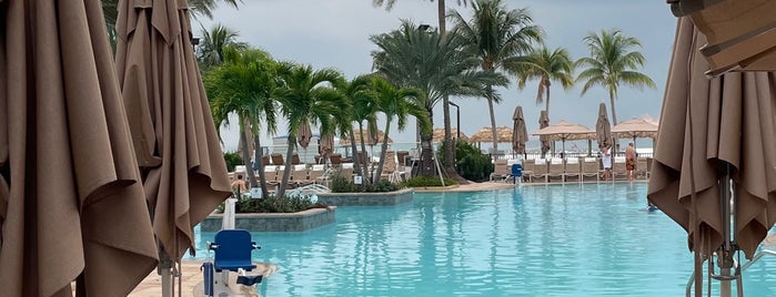 Pool at Marco Island Marriott is one of Marco Island.