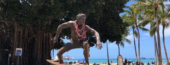 The Surfer Statue is one of Hawaii vacation.