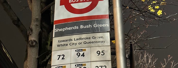 Shepherds Bush Green Bus Stop is one of LDN COOL PLACES.