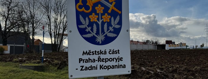 Zadní Kopanina is one of Pražské čtvrti.