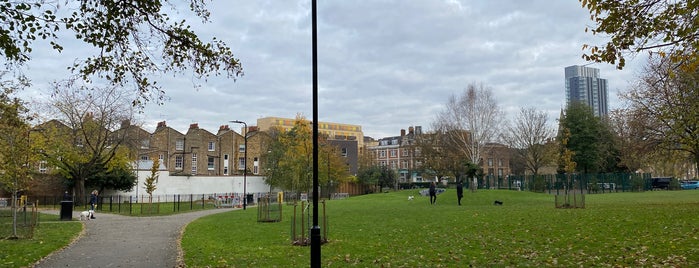 Shepherdess Walk Park is one of London Stef.