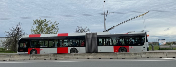 Fryčovická (bus) is one of Autobusová linka 186 / Bus line 186.
