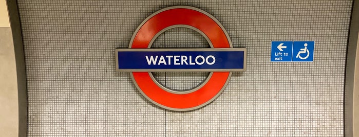 Waterloo London Underground Station is one of Went before 2.0.