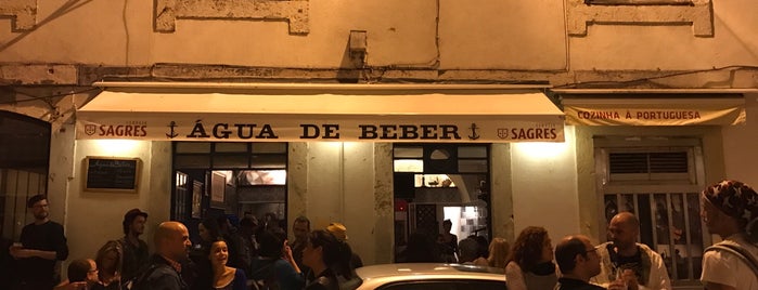 Água de Beber is one of Drinks & party in Lisbon.