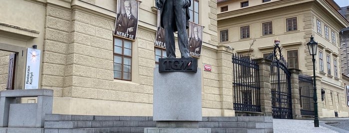 Socha TGM | Statue of Tomáš Garrigue Masaryk is one of Lieux qui ont plu à Daniel.