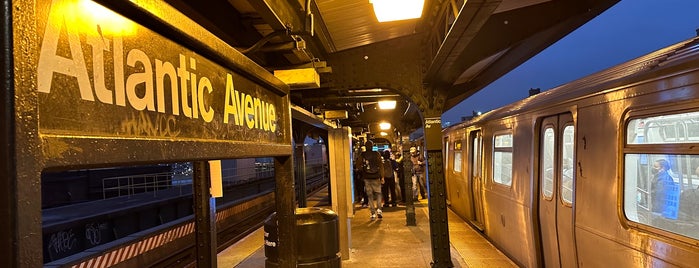MTA Subway - Atlantic Ave (L) is one of Train Station NYC.