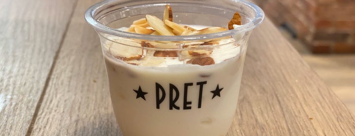 Pret A Manger is one of The 15 Best Places for Croissants in the Garment District, New York.