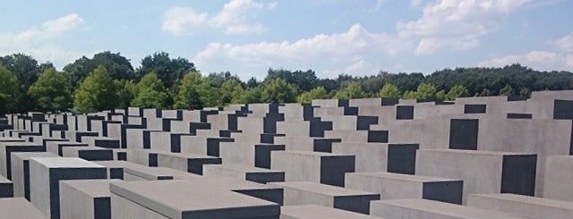 Mémorial aux Juifs assassinés d'Europe is one of Berlin.