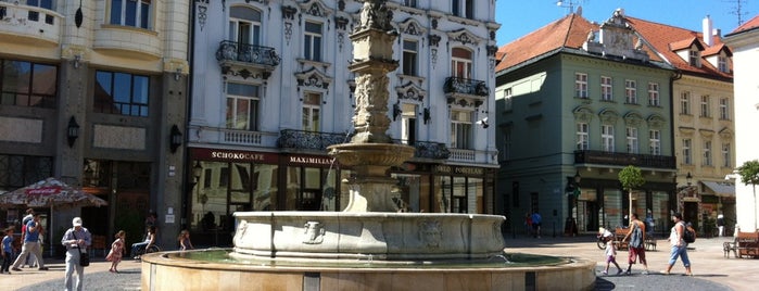 Hlavné námestie | Main Square is one of Lieux qui ont plu à Simon.