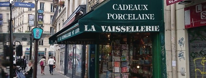 La Vaissellerie is one of Marais.