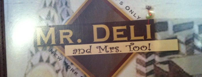 Mr. Deli & Mrs. Too is one of Kate's Saved Places.