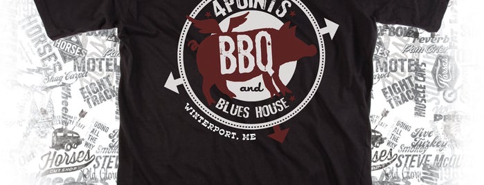4Points BBQ and Blues House is one of Music.