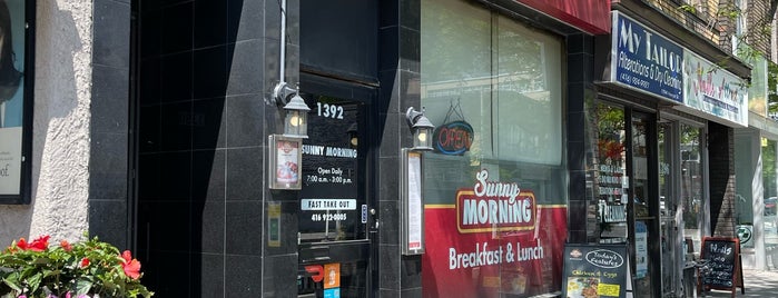 Sunny Morning Breakfast & Lunch is one of Toronto breakfasts to try.