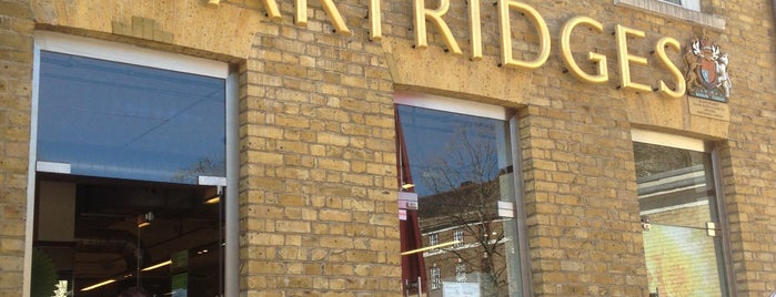Partridges is one of while in london.