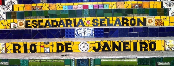 Escadaria de Selarón is one of riow!.